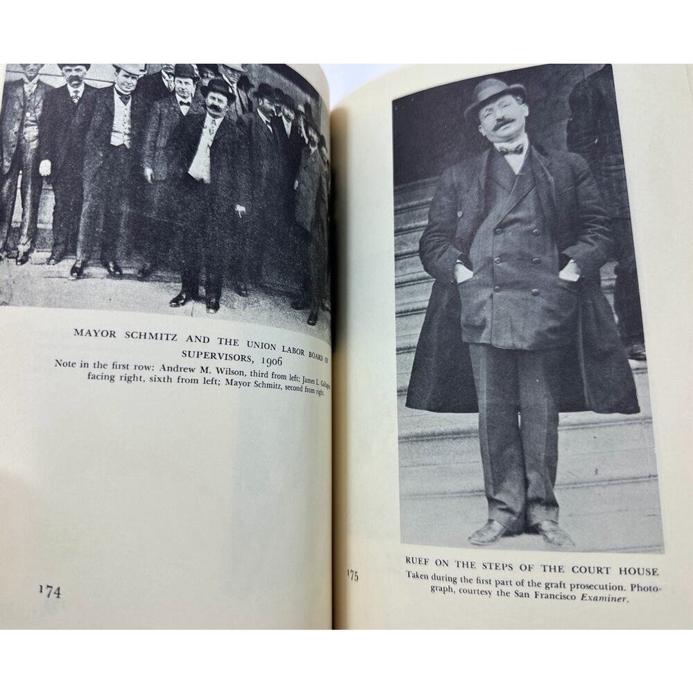 Boss Ruef’s San Francisco Walton Bean 1968 Paperback UC Press Political History - Picture 9 of 9